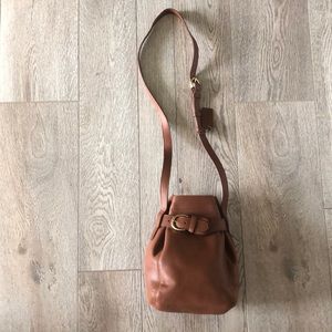 NWOT Coach Vintage Cinched Leather Bag